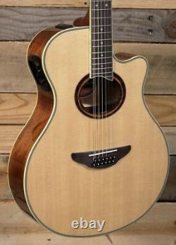 Yamaha APX700II-12 Thinline 12-String Acoustic/Electric Guitar Natural