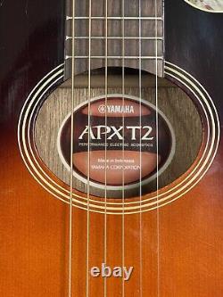 Yamaha APXT2 3/4 Scale Compact Acoustic-Electric Guitar-Starburst-withSoft Case