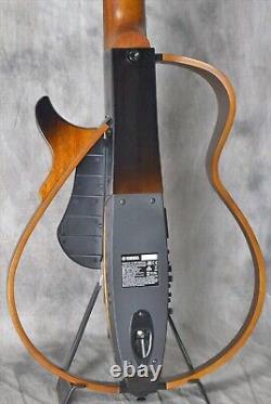 Yamaha Nylon String Model Silent Acoustic Electric Guitar SLG200N TBS