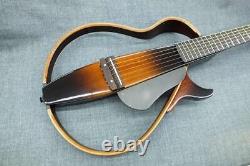 Yamaha SLG200S CRB Silent Acoustic Electric Guitar Steel String Model