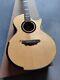 Zuwei Cutaway Acoustic Electric Guitar Spruce Top Rosewood Fretboard With Armrest