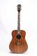 Zuwei Electric Acoustic Guitar 6-string Flower Inlay Deluxe Koa Solid Top