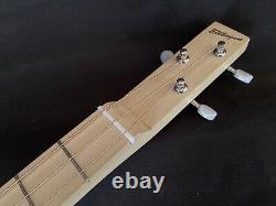 Ellbogen Guitars Cigar Box Guitar Acoustic/Électrique 3 Cordes Vidéo de Démonstration
