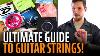 Guide Des Cordes De Guitare