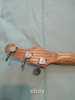 Guitare Cigar Box à 3 cordes, acoustique/électrique en bois massif avec micro Humbucker. Déchire.