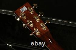 Guitare acoustique Guitare électrique 6 cordes 20 frettes Table en épicéa massif Spot Custom Shop