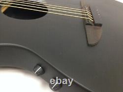 Guitare acoustique/classique légère 38 Haze 836CEQMBK à dos rond, EQ, noire