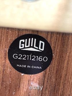 Guitare acoustique électrique Guild D-240E LTD en acajou avec une table en acier solide de type dreadnought