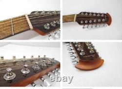 Guitare acoustique électrique Ovation Celebrity CE4412-5 S/N Noire à 12 cordes