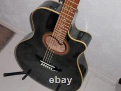 Guitare acoustique électrique YAMAHA APX-6A vert foncé