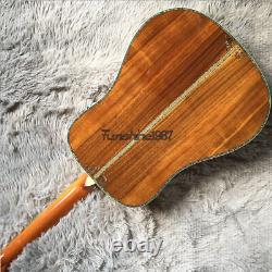 Guitare électro-acoustique Custom Shop 12 cordes en Koa avec matériel chromé et livraison gratuite