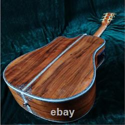 Guitare électro-acoustique Cutway Hollow 45S avec table et dos en KOA et EQ - Livraison gratuite
