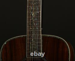 Guitare électro-acoustique Hollow Body D45 12 cordes avec EQ et table en Koa massif
