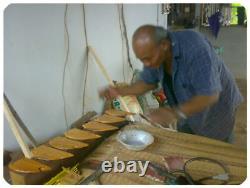 Mandoline folk thaïlandaise Laos Phin, instrument de musique à cordes acoustique électrique PS025