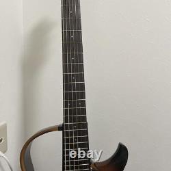 YAMAHA SLG200N NT Guitare électro-acoustique silencieuse à cordes de nylon modèle naturel