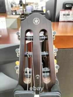 YAMAHA SLG200N TBL Guitare électro-acoustique silencieuse à cordes en nylon modèle avec étui de transport