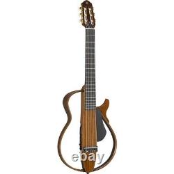 Yamaha SLG200NW Guitare électro-acoustique silencieuse à cordes en nylon, modèle à large manche, NEUVE